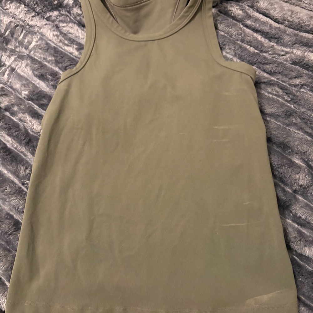 Lululemon Athletica Sage Green Tank Top